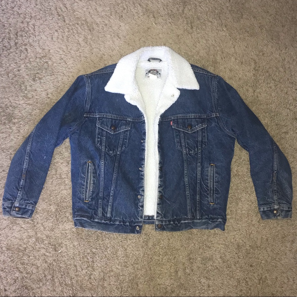 Men’s Levi’s Authentic Sherpa Denim Jacket